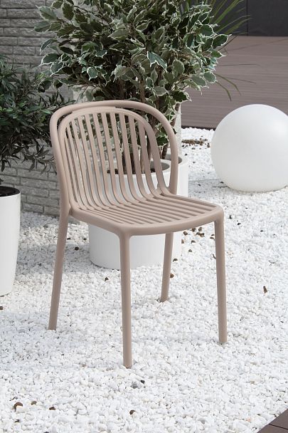 Стул Sheffilton SHT-S182 молочный какао - Вид 4