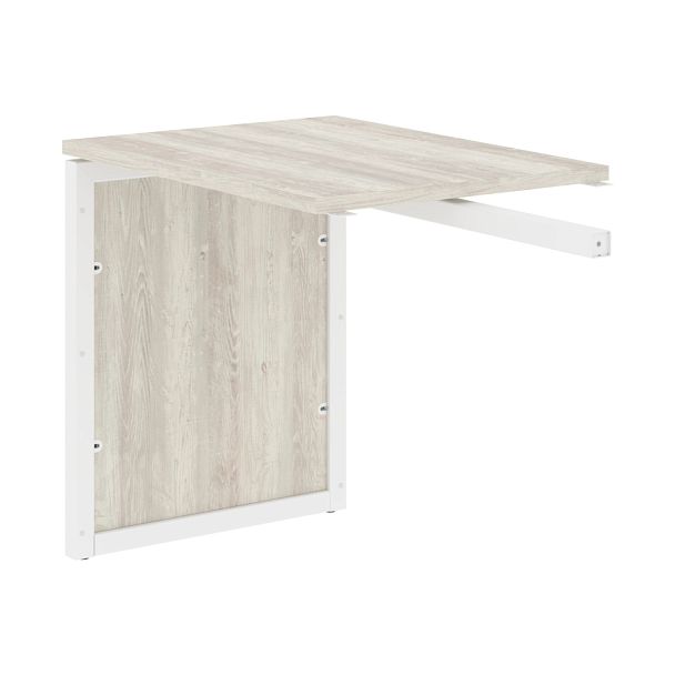 Брифинг приставка XQPB 860 Сосна Эдмонт/Белый 800х600х750 XTEN-QP - Вид 1