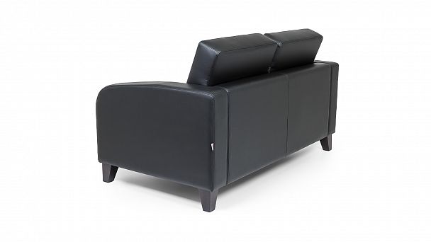 Диван трехместный Basel 209x85x84 чёрный - Вид 5