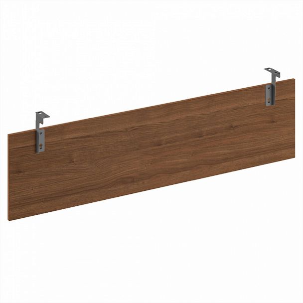 Передняя панель стола Trend Metal 145x1,6x35 орех - Вид 1
