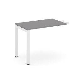 Стайл Проджект Брифинг приставка SN-5P.BR-001 Серый Пепел/Металл Белый 580*600*750 - Фото предпросмотра