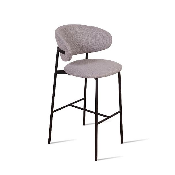 Стул барный Adele, рогожка wellton 912, серый - Вид 10