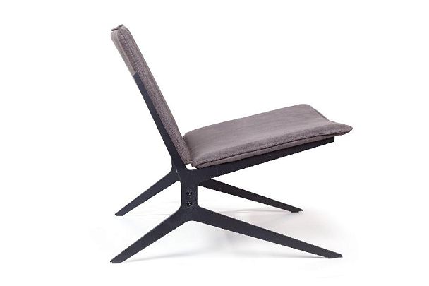 Кресло Fly, замша серый - Вид 9