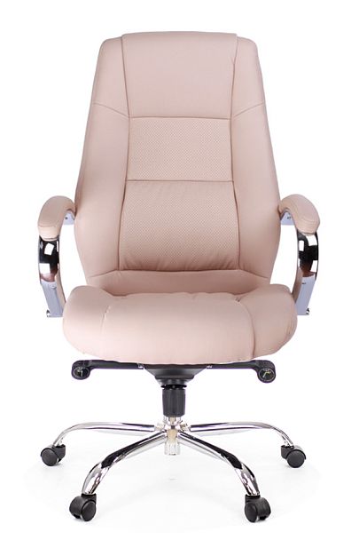 Кресло Everprof Kron M Кожа Бежевый - Вид 3