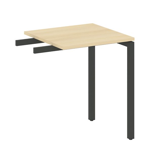 Metal System Quattro Приставной элемент на П-образном м/к 40БП.ПР-1 Акация/Антрацит металл 600*600*750 - Вид 1