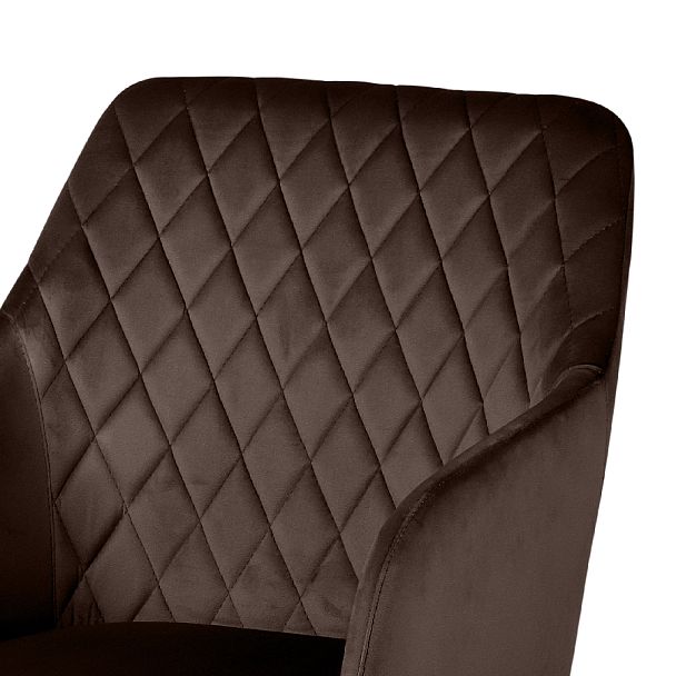 Комплект кресел поворотных Барли, Confetti coffee/черный, 3 шт. - Вид 7