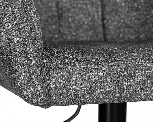 Стул барный DOBRIN RALF (серый твид (LEO11)) - Вид 7