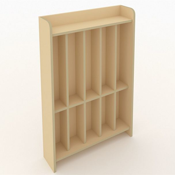 Вешалка напольная для полотенец бежевый - Вид 1