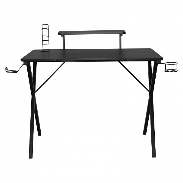 Стол на металлокаркасе BRABIX "TECH GT-002", 1000х635х750 мм, черный, 641858 - Вид 3