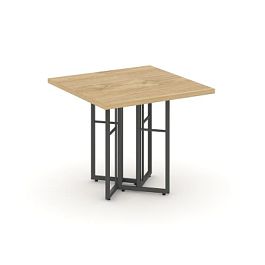 Rift Direct Стол журнальный RF.SJ-001 Тиквуд Светлый/Металл Антрацит 680*680*580 - Фото предпросмотра