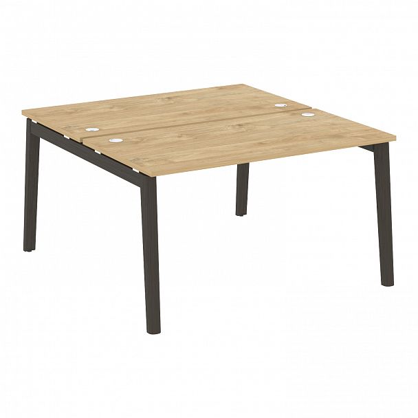 Рабочая станция "Onix wood" OW.D.RS-2.3.7 тиквуд светлый/дуб темный - Вид 1