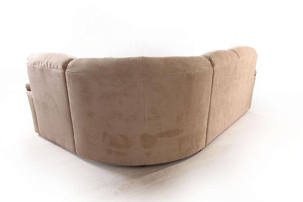 Diamante диван-кровать угловой велюр бежевый - Вид 7