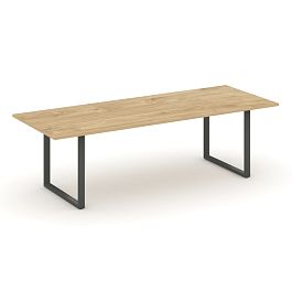 Style Project Direct Direct Стол переговорный SN-6O.SPRG-258.3 Тиквуд Светлый/Металл Антрацит 2580*980*750 - Фото предпросмотра