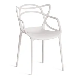 Стул Кет Чаир/Cat Chair (мод.028), пластик, белый - Фото предпросмотра