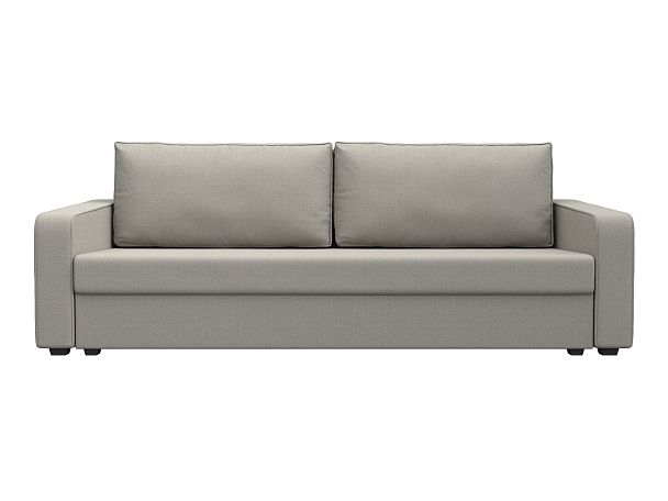 Диван прямой Лига-009 Рогожка бежевый - Вид 2