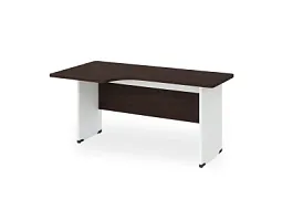 БЕРЛИН / BERLIN Угловое рабочее место левое 1400х950х740 Венге/Белый - Фото предпросмотра