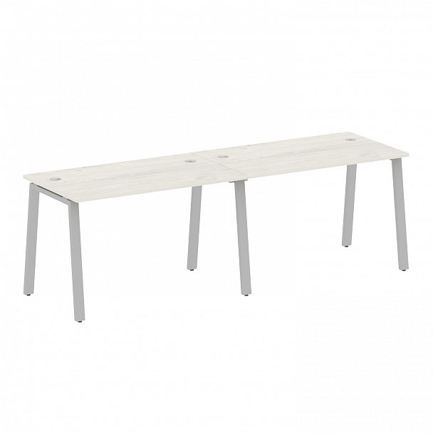 Рабочая станция "Metal System" БА.СМ-2.2 дуб наварра/серый - Вид 1