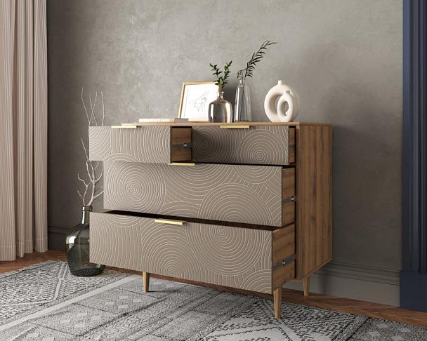 Комод с четыремя ящиками Line R22/beige - Вид 2