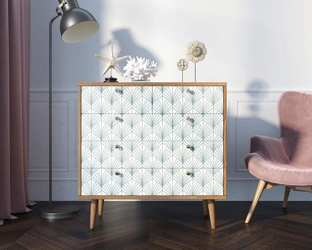 Комод Berber пять ящиков 38 принт арт BB36/Print_38 - Вид 4