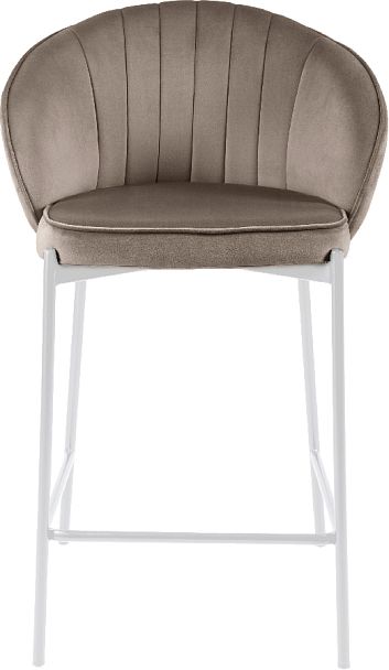 Полубарный стул Миэль мокко/белый - Вид 2