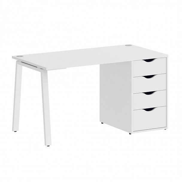 Стол "Home office" VR.SP-3-158.4.A белый бриллиант - Вид 2