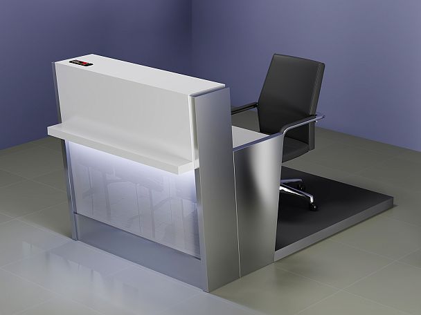 Стойки регистрации багажа и стойки обслуживания пассажиров - Вид 2