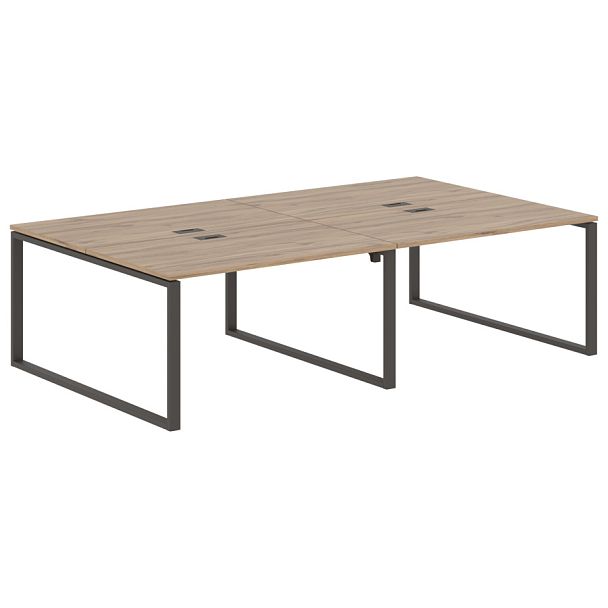 Стол 4-х местный EQWST 2716 Дуб Денвер светлый/Мокко 2726х1606х750 EDIS - Вид 1