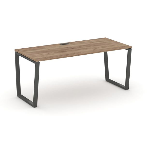 Style Project Direct Direct Стол письменный SN-6T2.SR-026.M Дуб Табак/Металл Антрацит 1980*800*750 - Вид 1