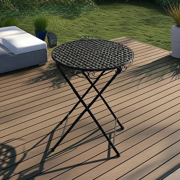 Стол Secret de Maison Патио/Patio, стальной сплав, черный - Вид 7