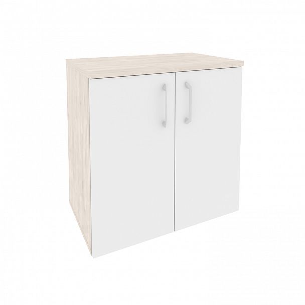 Шкаф приставной "Onix" O.SHPO-7 денвер светлый/белый - Вид 1