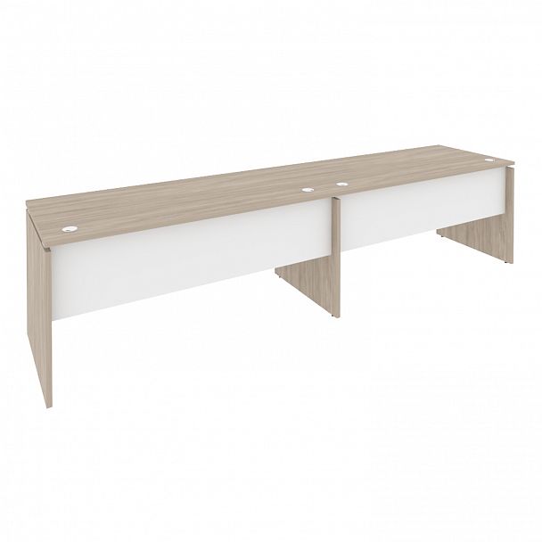 Рабочая станция "Onix" O.RS-2.4.7 дуб аттик/белый - Вид 1