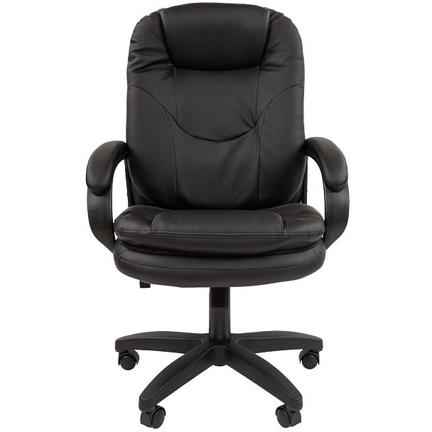 Кресло CHAIRMAN 668LT, экокожа, черный - Вид 3