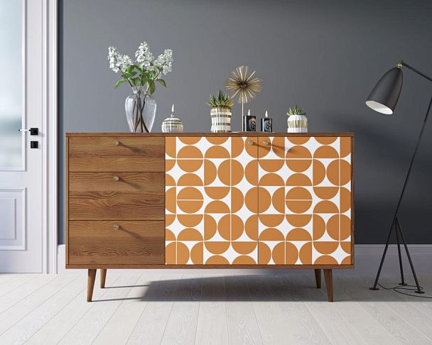 Комод Berber с двумя дверками и ящиками 14 принт арт BB05/Print_14 - Вид 4