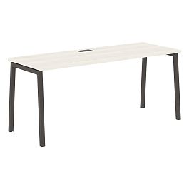 Стол прямой ELST 1767 Ясень Траун/Мокко 1760х670х750 EDIS - Фото предпросмотра