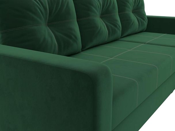 Диван угловой Ливерпуль Лайт правый угол Велюр зеленый - Вид 4