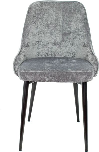 Стул для дома Бюрократ CH-K3_2 комплект 2шт серый Light 19 металл черный на ножках (CH-K3_1/LT19_2) - Вид 2