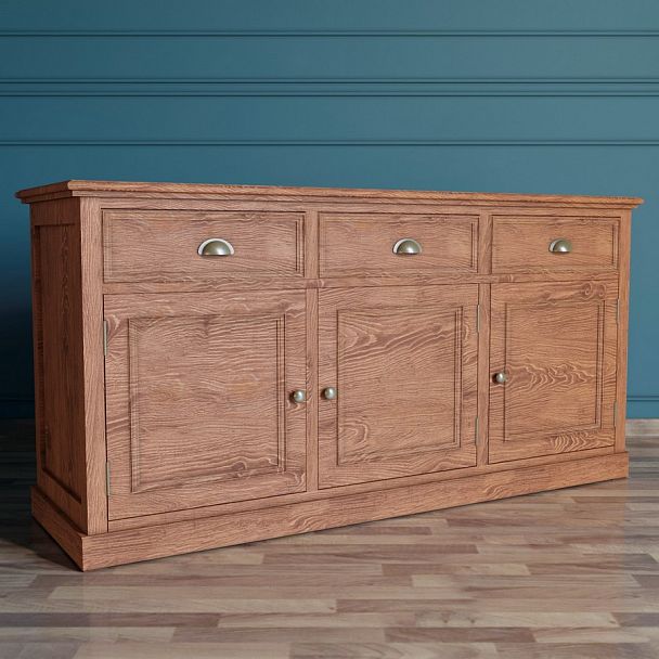 Комод 3 двери "Palermo natural" PL1044OAK - Вид 3