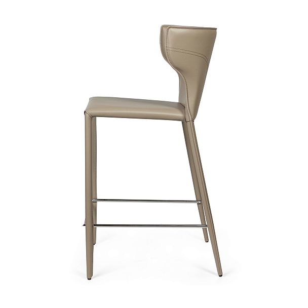Стул полубарный Austin, кожа нуга - Вид 4
