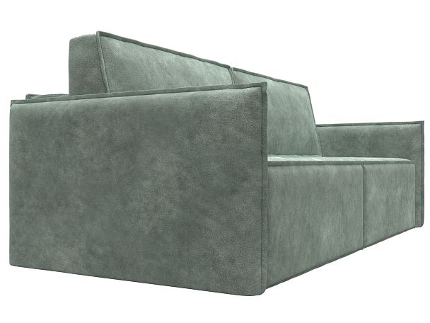 Диван прямой Либерти Велюр зеленый - Вид 3