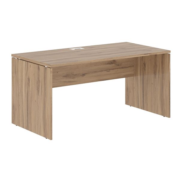 Стол прямой EDST 1580 Дуб Денвер светлый/Белый 1560х800х750 EDIS - Вид 1