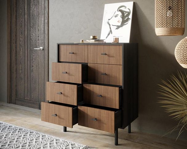 Комод на восемь ящиков Emerson арт EM20 - Вид 2