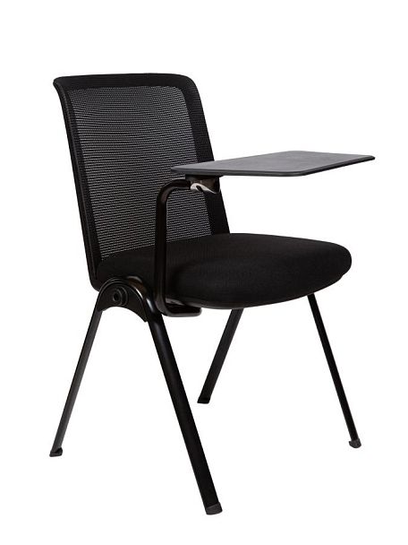 Стул / Meeting / черная сетка/черная ткань/пюпитр - Вид 1