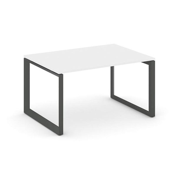 Style Project Next Стол переговорный SN-59O.SPRG-003.3 Белый/Металл Антрацит 1380*980*750 - Вид 1