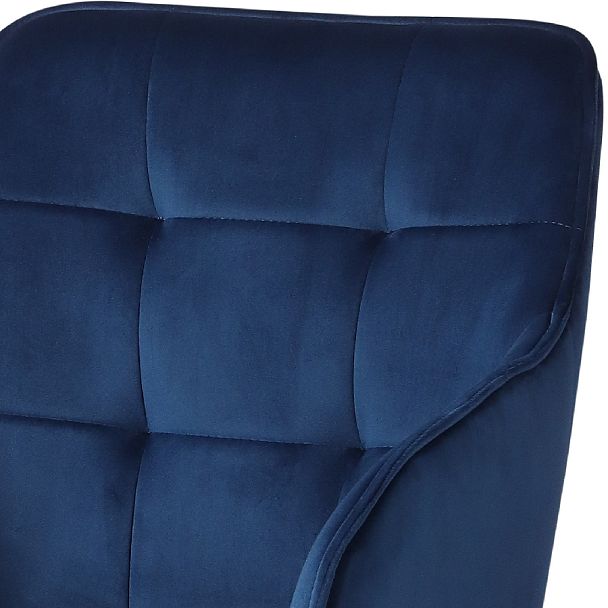 Комплект полубарных поворотных кресел Мони К, Confetti blue/белый, 4 шт. - Вид 7