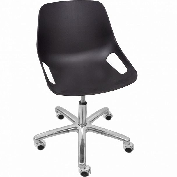 Стул "Q5 SW КРЕСЛО на  Крестовине CINA", черный - Вид 1