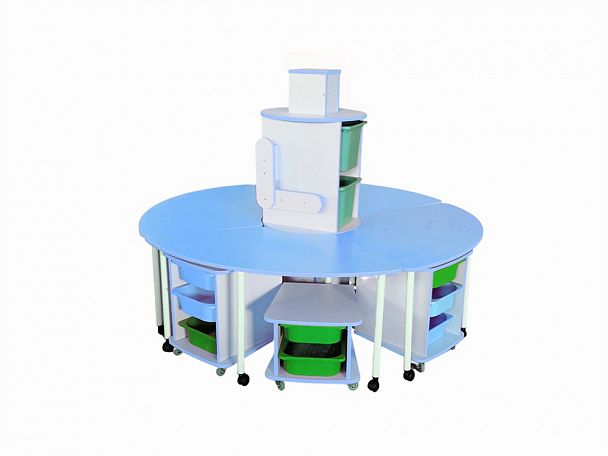 Игровой модуль Робот голубой - Вид 1