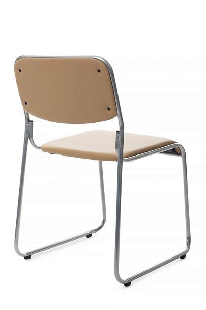 Кресло Nix RCH OMKL-02 Бежевый/Металл окрашенный Хром - Вид 3