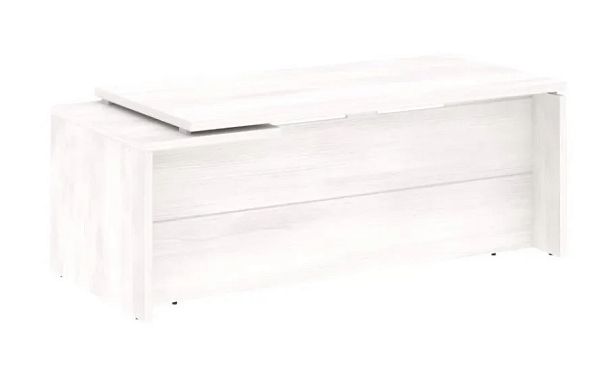 YALTA LT.В-20 (R) Стол руководителя прямой, правый Yalta кабинет руководителя  Снежная Патина - Вид 1