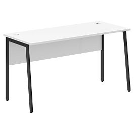 Стол прямой СП-3.1P Белый/Антрацит 1400х608х755 IMAGO PLUS - Фото предпросмотра