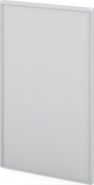 Модуль сплошной "Мобильные офисные перегородки «Логика»" ПК-ЛГ-МДС200х120Д-В1-19 серый - Вид 1